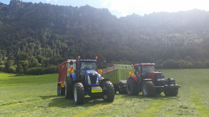 Case IH Puma and New Holland tractors